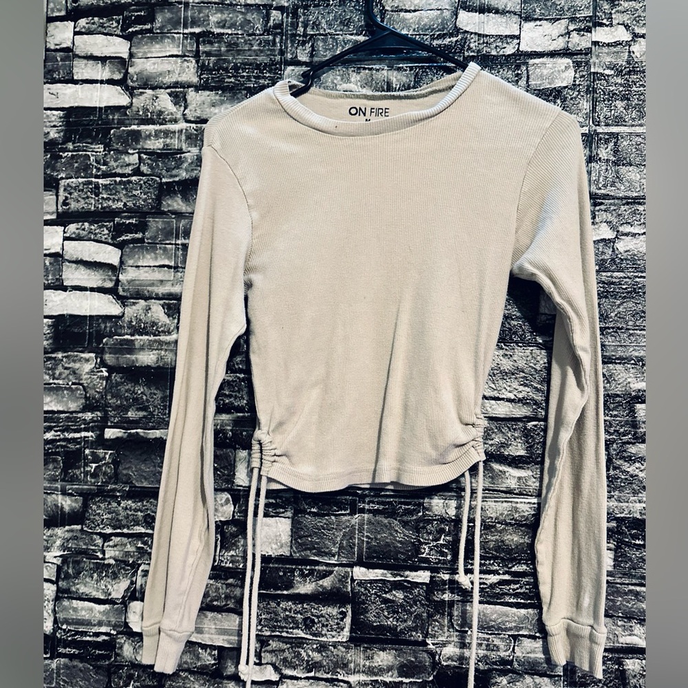 Long sleeve, Trendy Crop Top